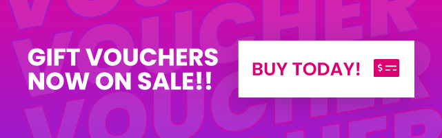 Banner ad for Queer Screen vouchers that are now on sale.