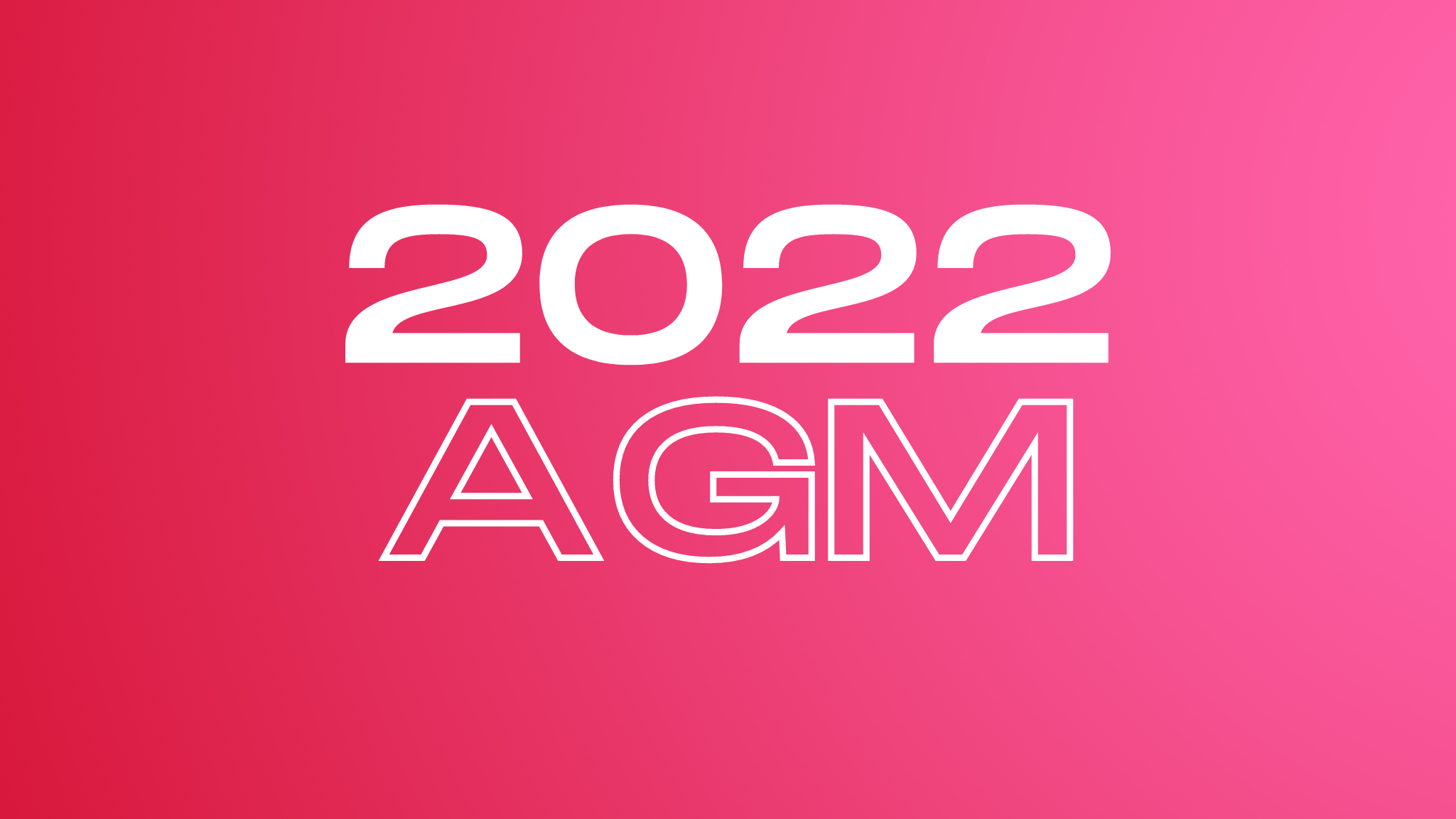 2022 AGM with PINK Background