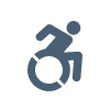 accessibility icon - wheelchair access